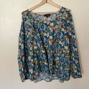 2x Suzanne Betro Floral Top
